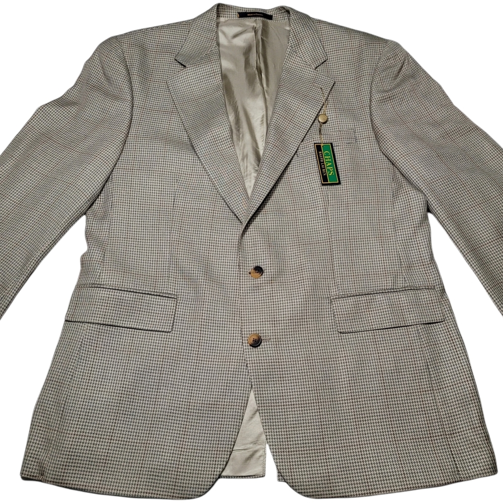 Chaps Two Button Blazer Sz 44 T NWT - Picture 4 of 12